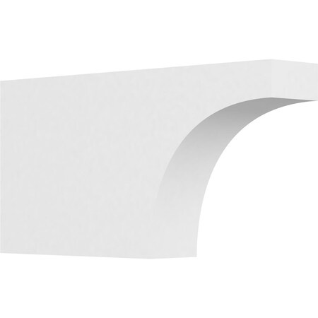 Ekena Millwork Standard Huntington Architectural Grade PVC Rafter Tail, 3"W X 8"H X 16"L RFTP03X08X16HUN